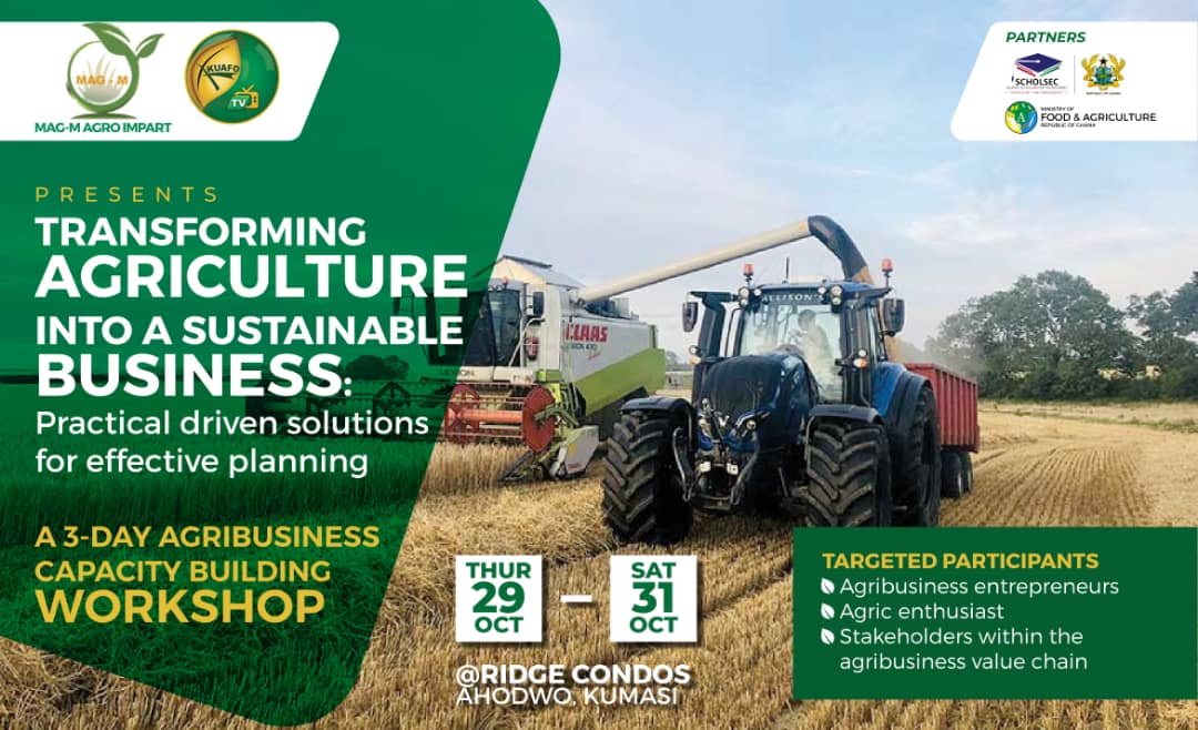 Transforming Agriculture Into a Sustainable Business